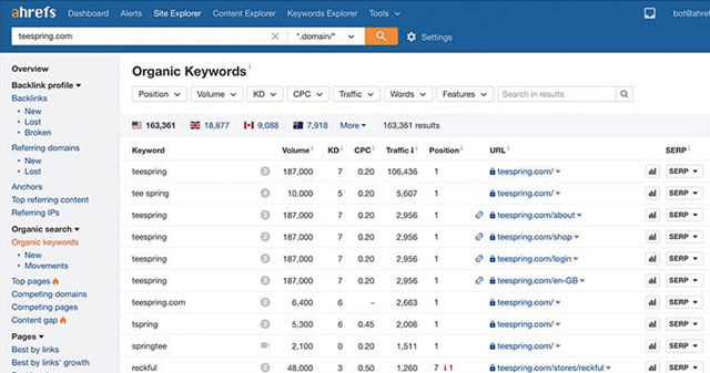 ahrefs evaluacion marketing