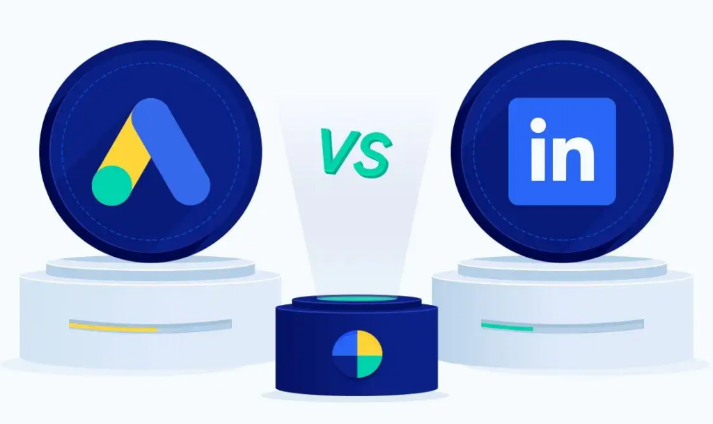 LinkedIn Ads vs Google Ads para B2B